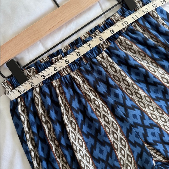 Urban Mango Women’s Large Blue Wide Leg Pants - Picture 8 of 10